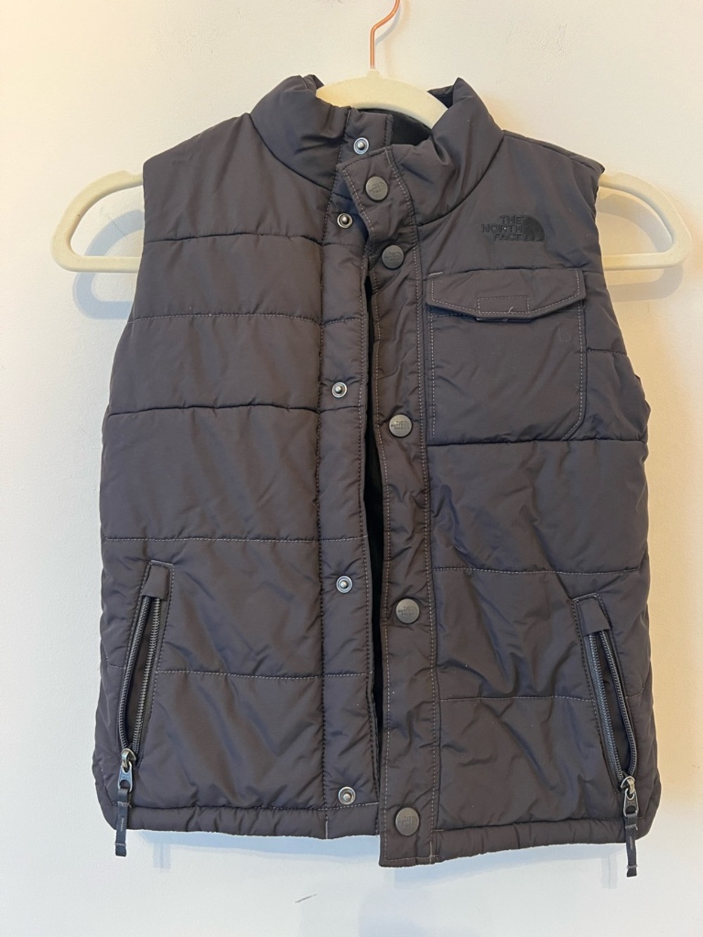 The North Face Toddler Puffer Vest Black Size 6 Lightweight Warm